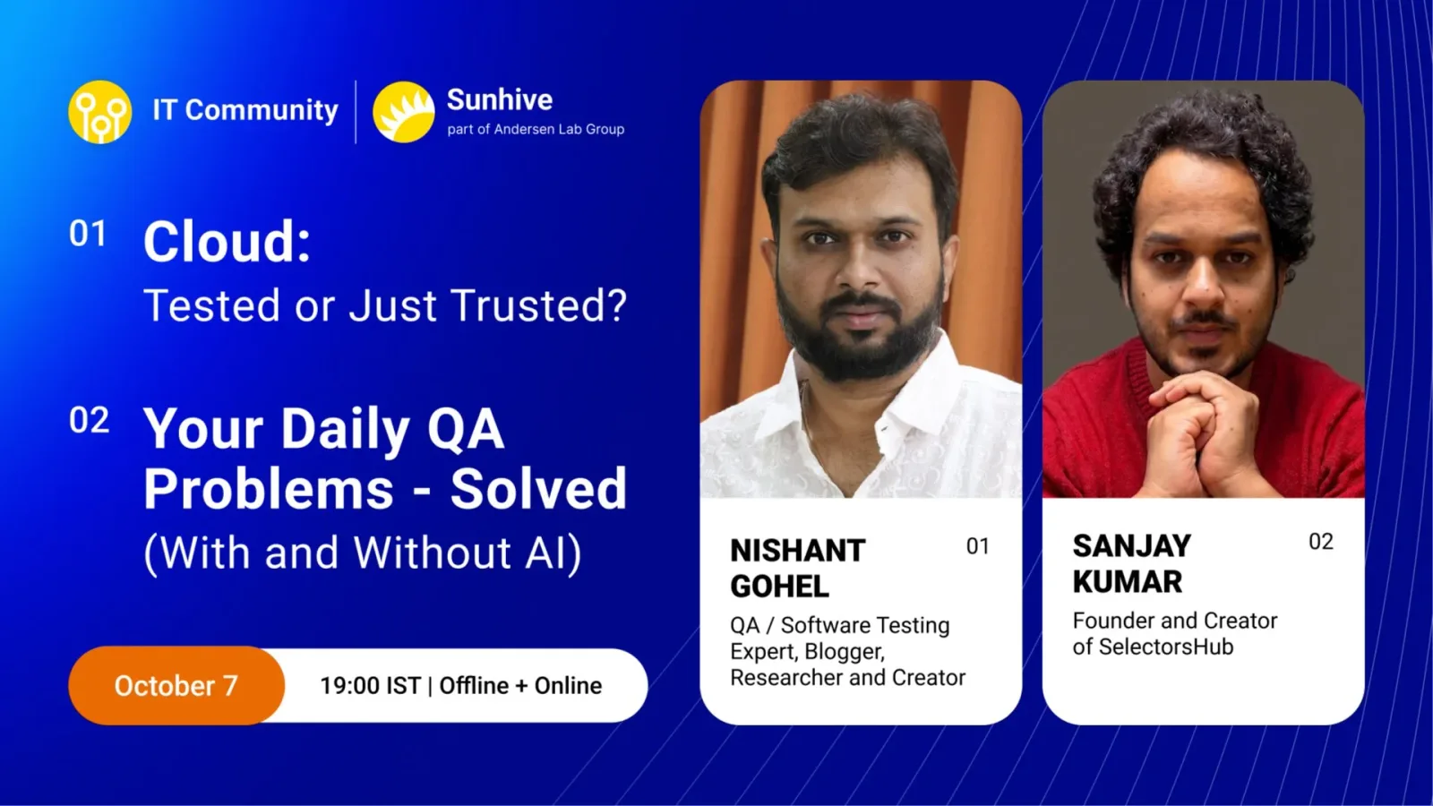 QA Meetup: Cloud Testing, Automation & AI