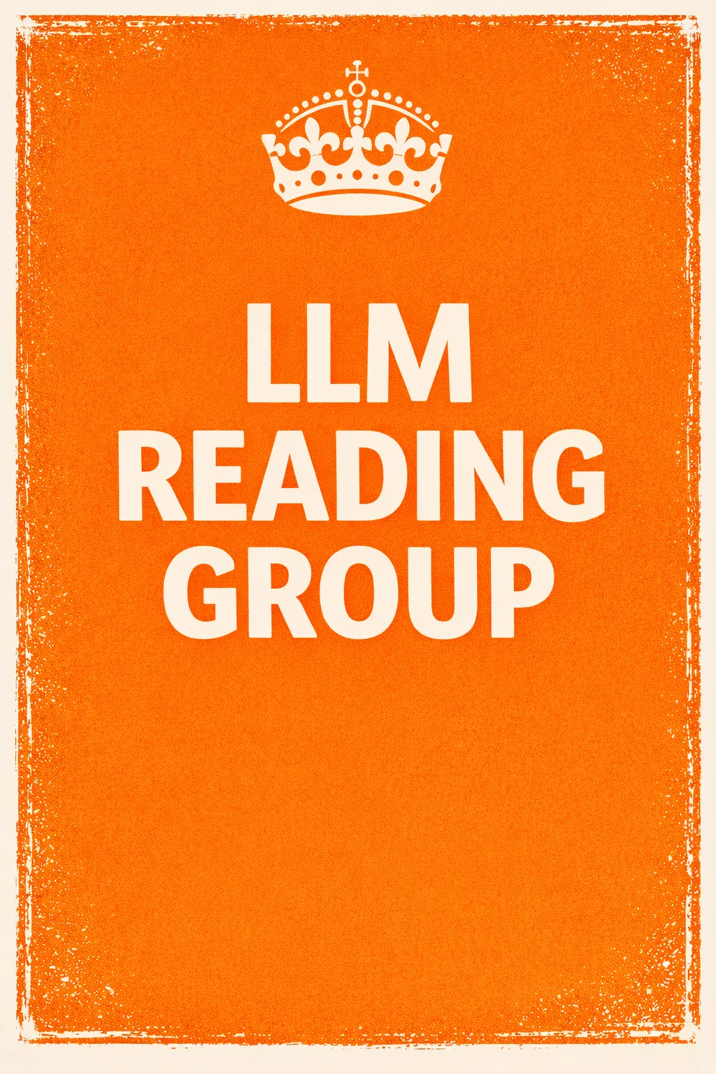 LLM Paper Reading Group