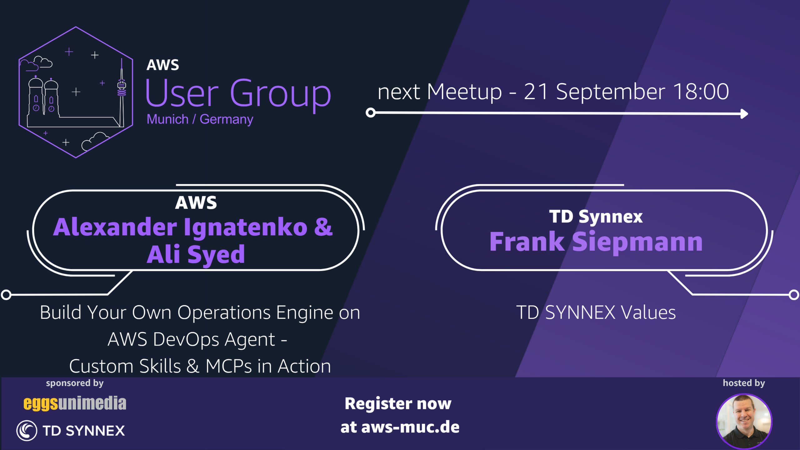 AWS UG Munich - September 2026