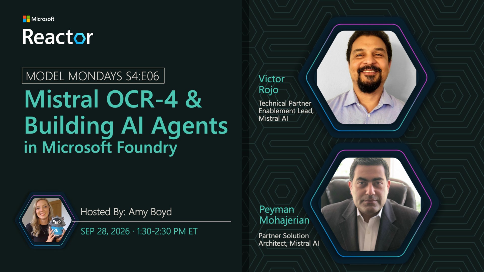 Model Mondays Mistral OCR-4 and Building AI Agents in Microsoft Foundry