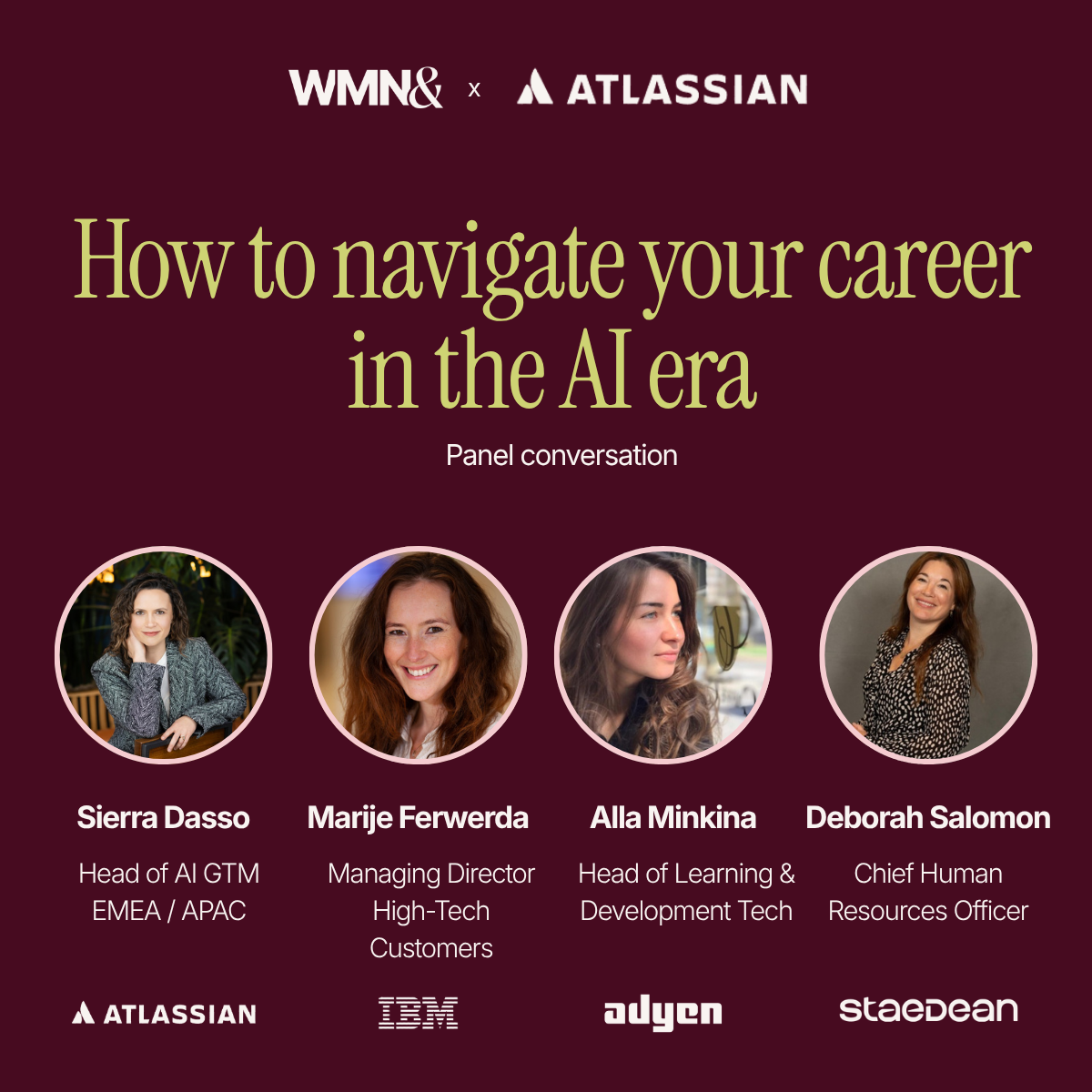 WMN& x Atlassian: How to navigate your career in the AI era