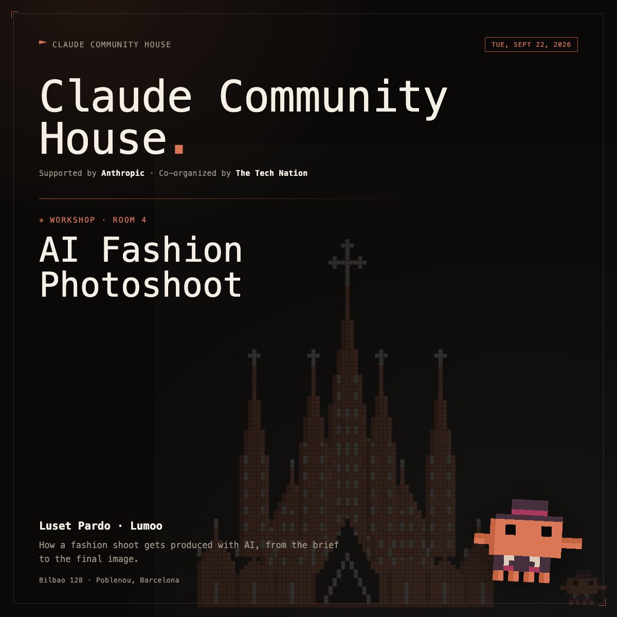 Designing the AI Fashion Studio: Claude + Lumoo