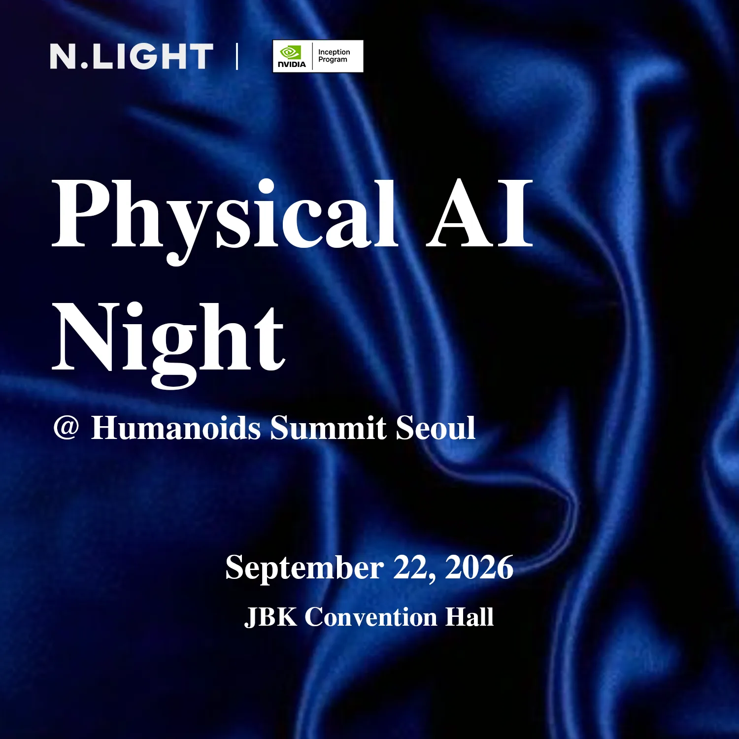 NdotLight Physical AI Party @Humanoids Summit Seoul