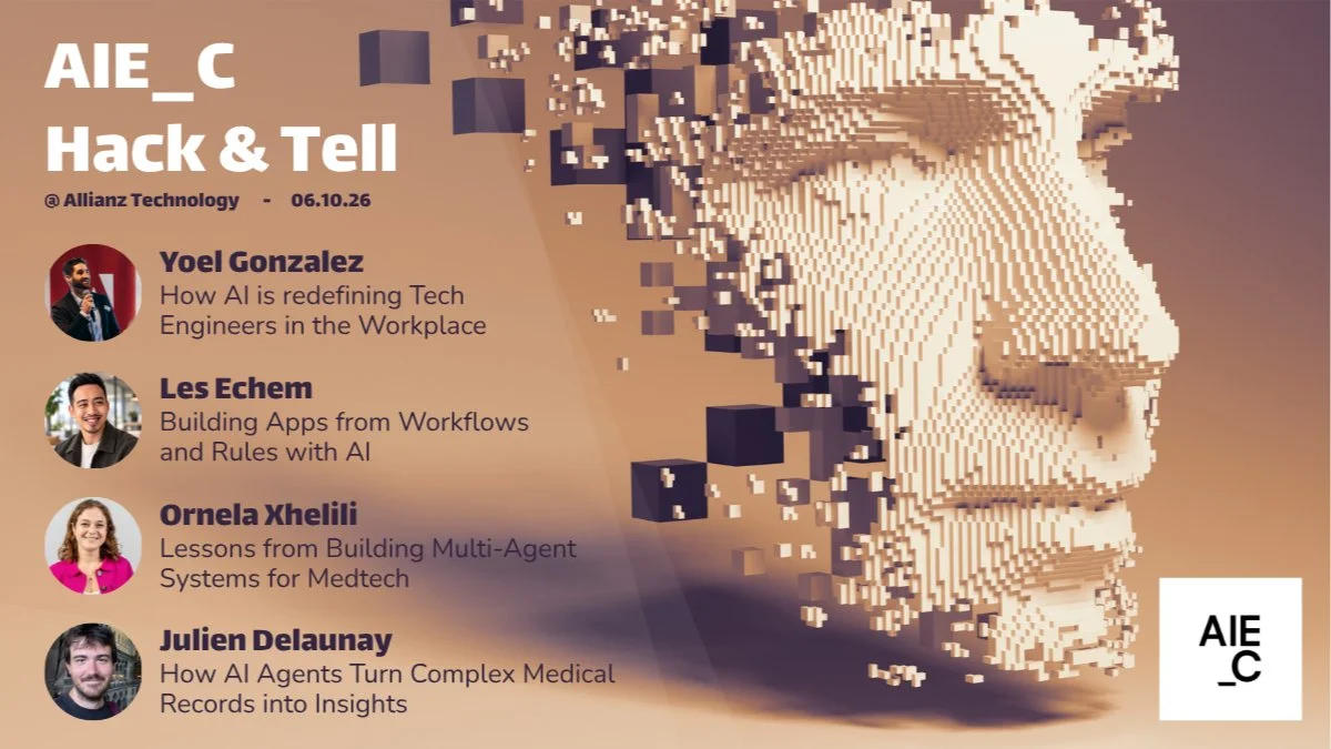 Hack & Tell: AI Transformation & AI in Medtech
