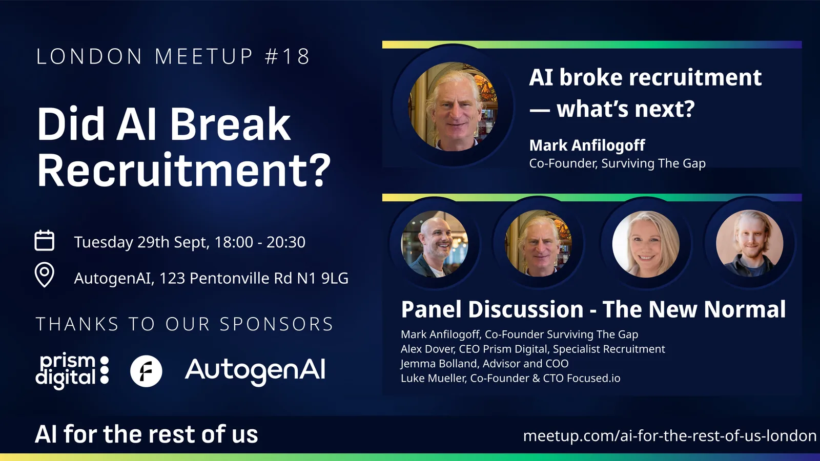Meetup #18 - Did AI Break Recruitment?