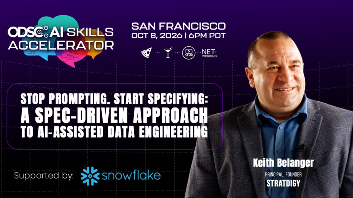 ODSC AI Skills Accelerator | San Francisco