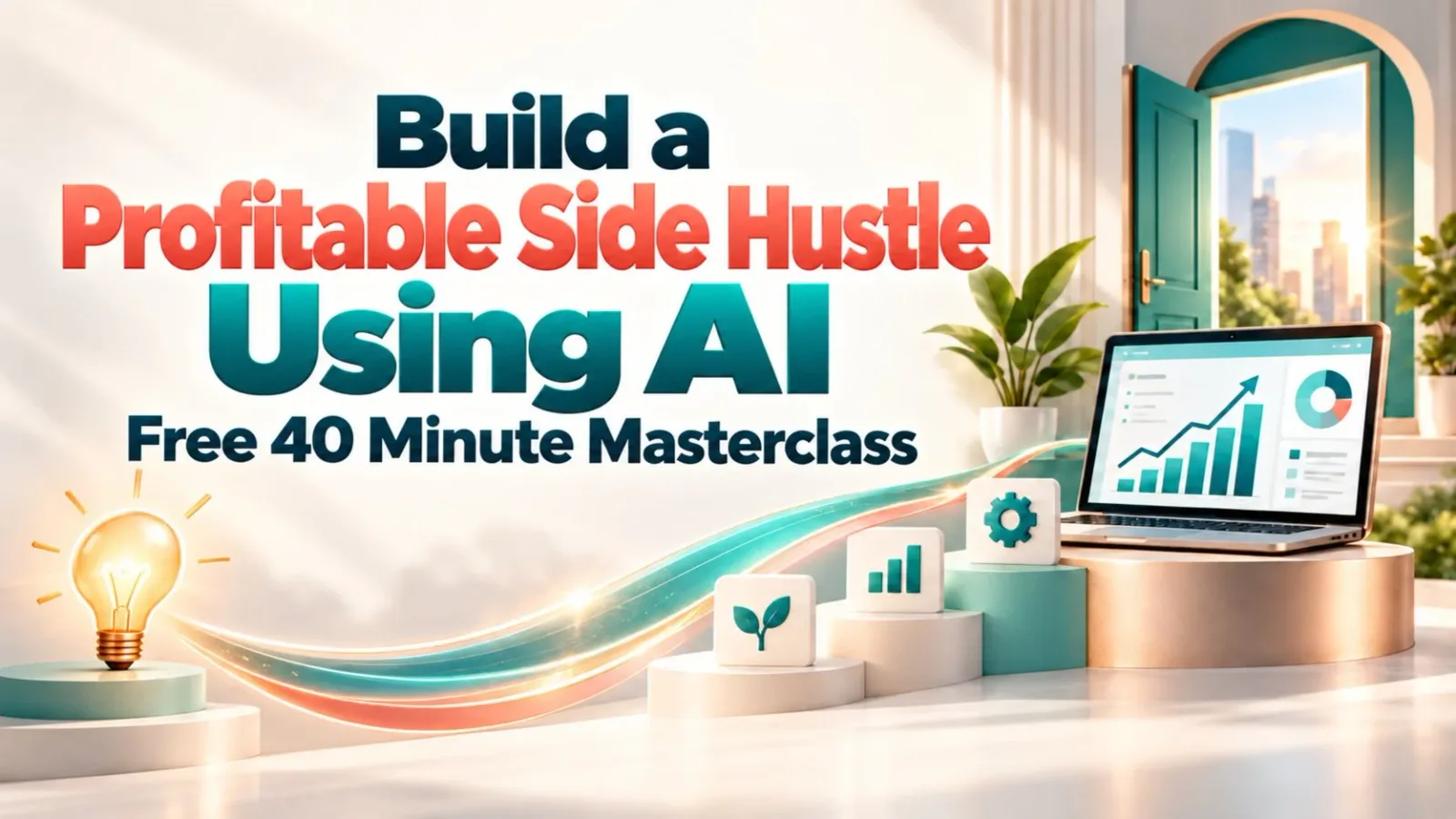 Build a Profitable Side Hustle Faster Using AI - Free 40 Minute Masterclass