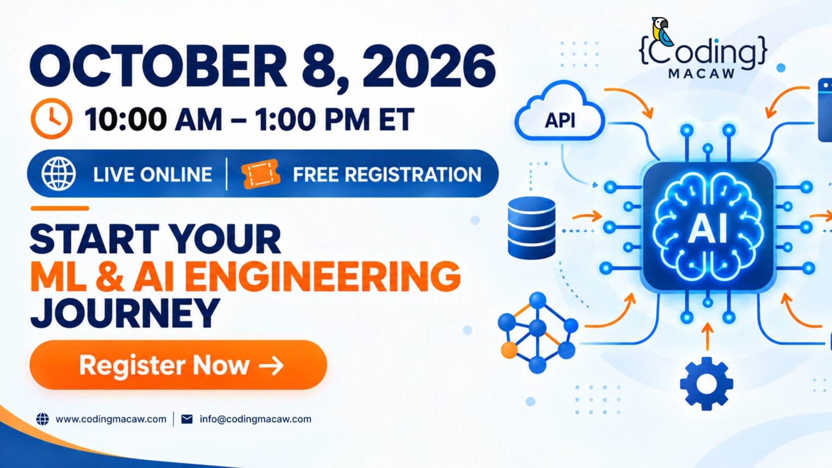Start Your Machine Learning & AI Engineering Career | Free 3-Hour Training