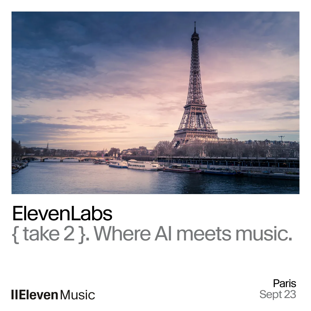 ElevenCreative Session: Paris {take 2}. Where AI meets music.