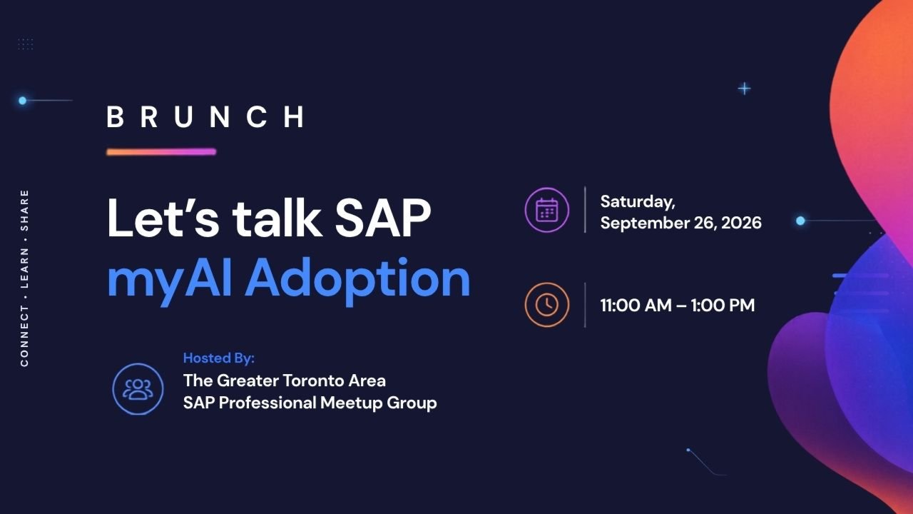 Lets Talk SAP | myAI Adoption