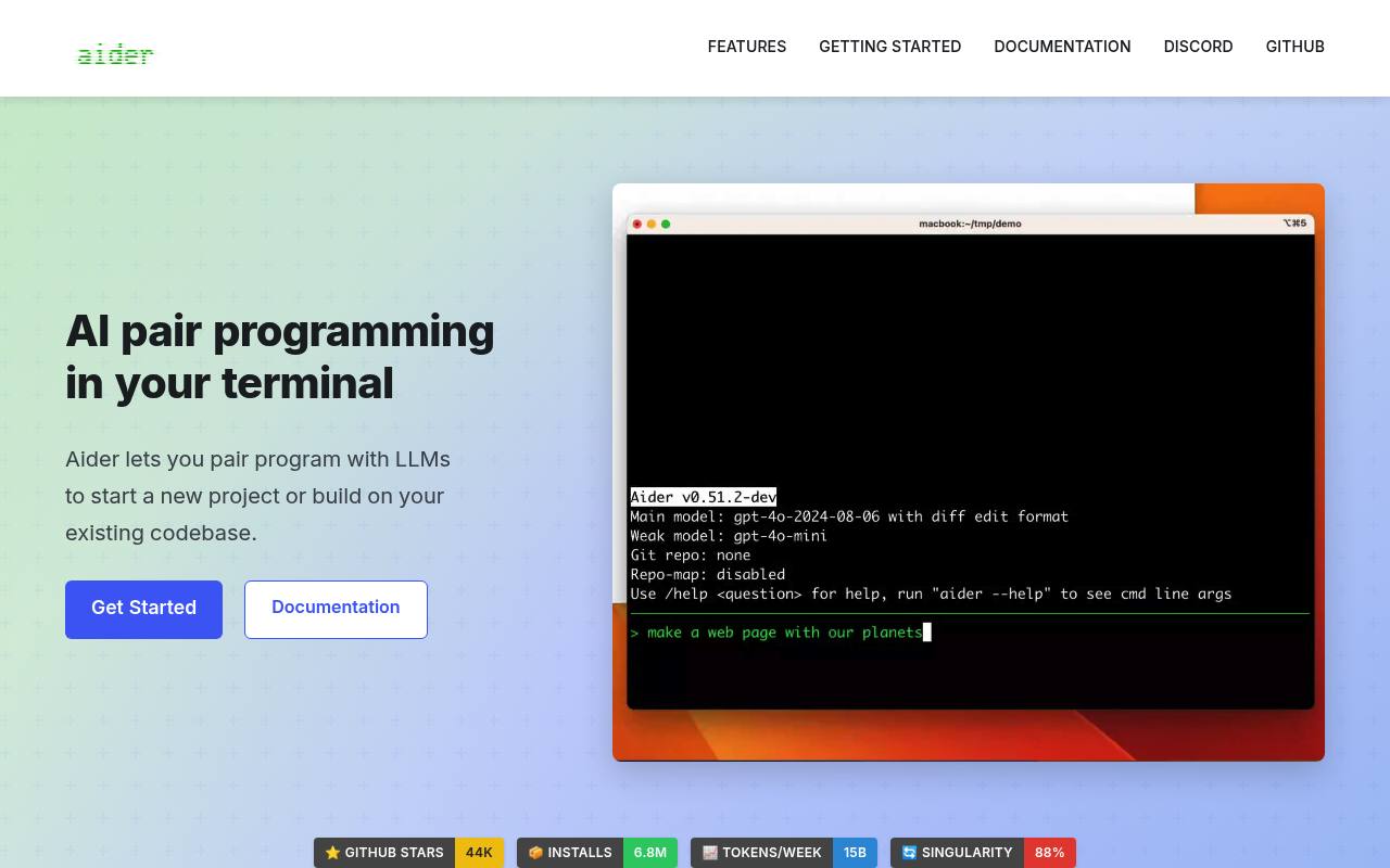 Aider Review 2026 — Open-Source AI Coding Agent for Your Terminal
