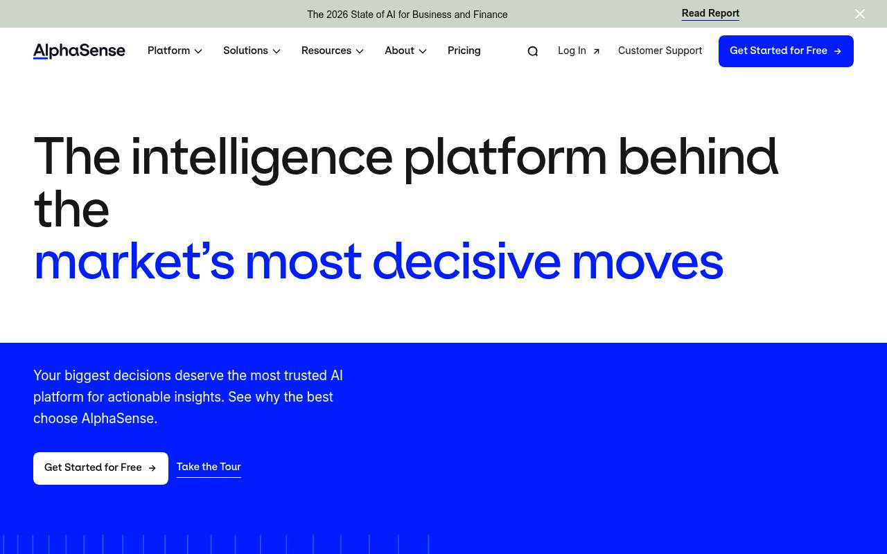 AlphaSense Platform