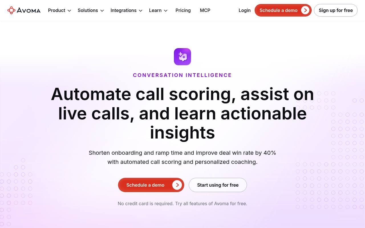 Avoma Conversation & Revenue Intelligence