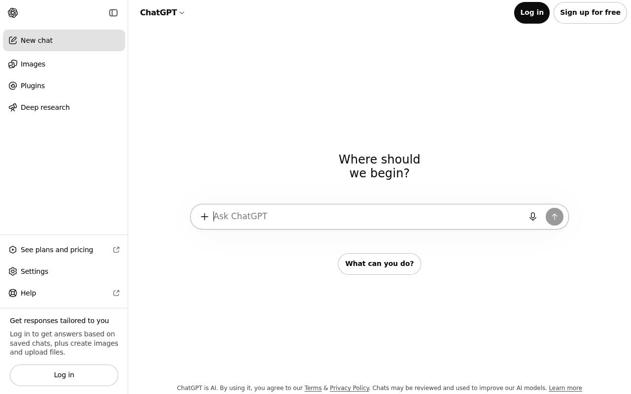 ChatGPT - Advanced AI Chatbot & Assistant | AI.info