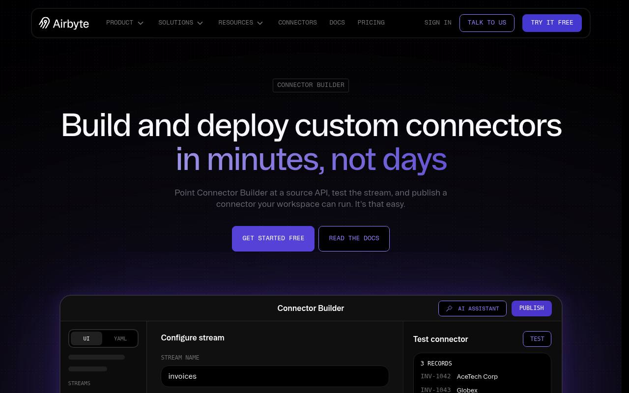 Connector Builder
