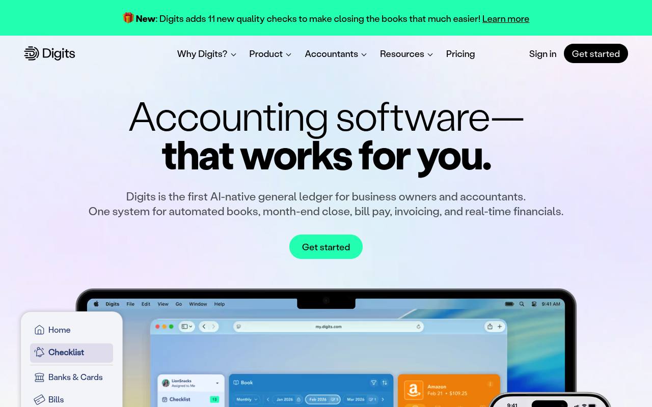Digits AI Invoicing