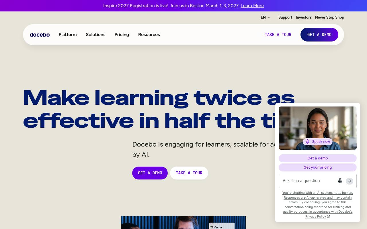 Docebo Learn LMS