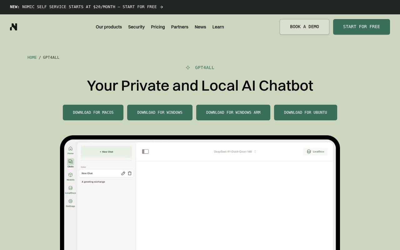 GPT4All Review 2026 — Free Local AI That Runs on Any CPU