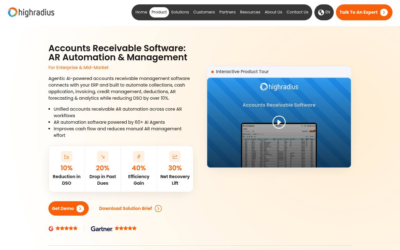 HighRadius Autonomous Receivables