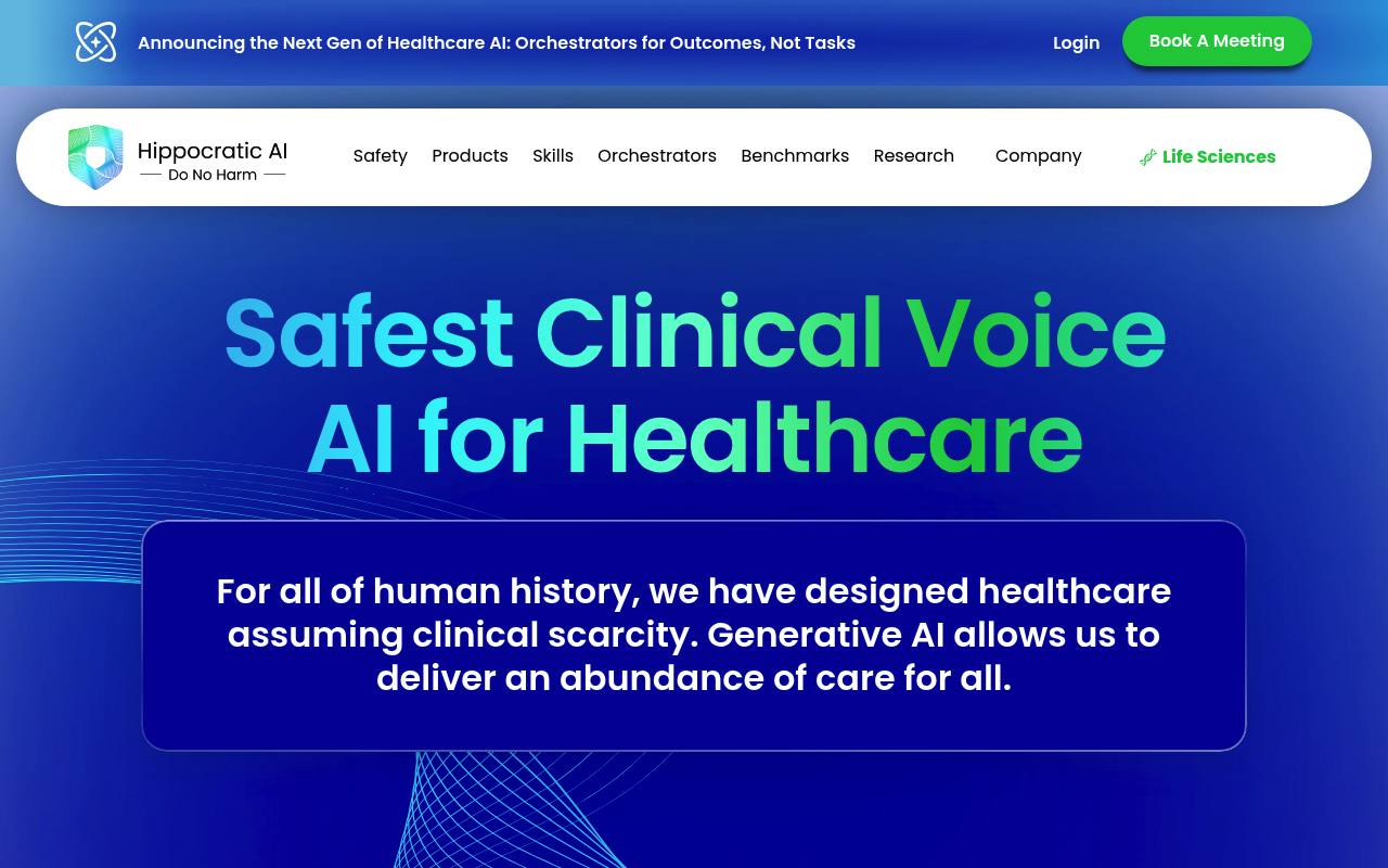 Hippocratic AI Patient Agents