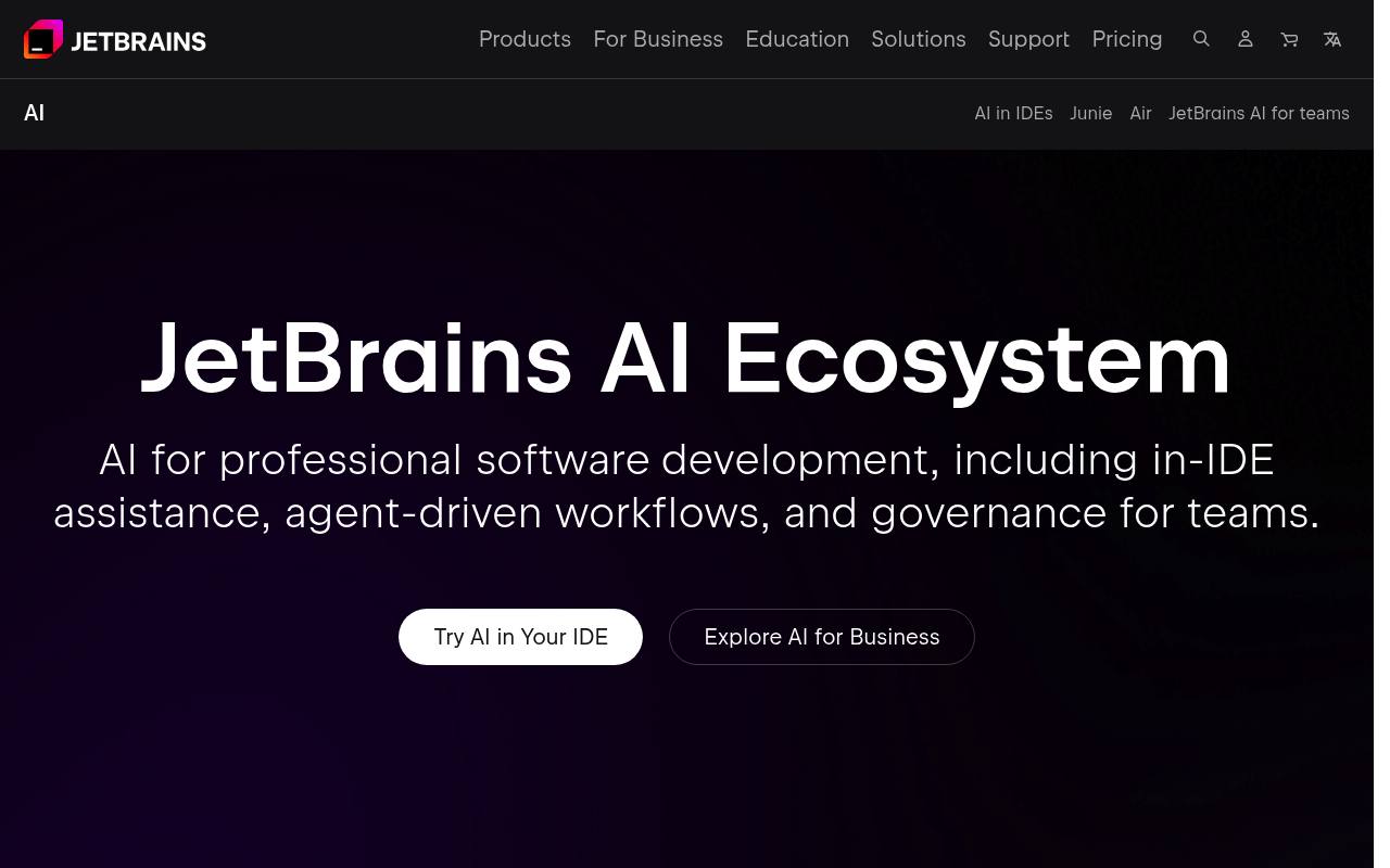 JetBrains AI Assistant - AI for IntelliJ, PyCharm, WebStorm | AI.info