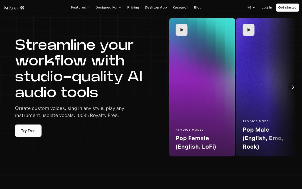 Kits AI Voice Models