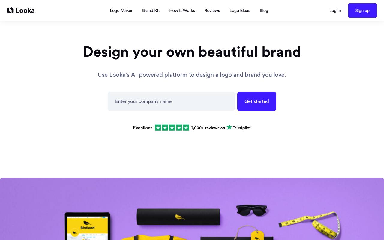 Looka - AI Logo Generator and Brand Identity | AI.info