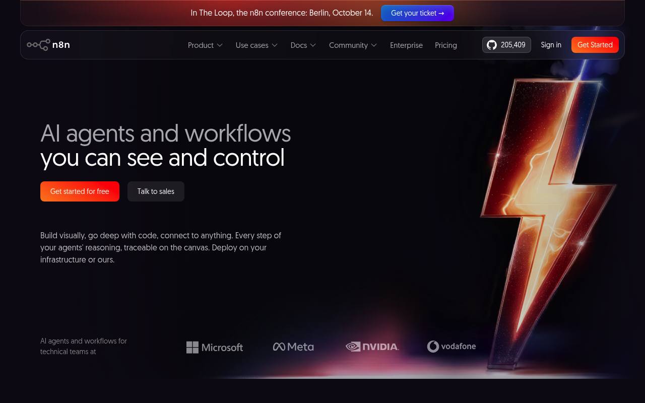 n8n - Open-Source AI Workflow Automation Platform | AI.info