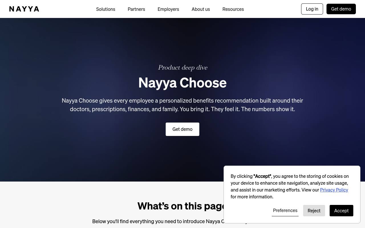 Nayya Choose