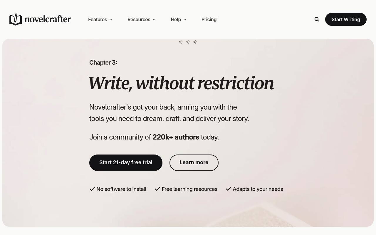Novelcrafter