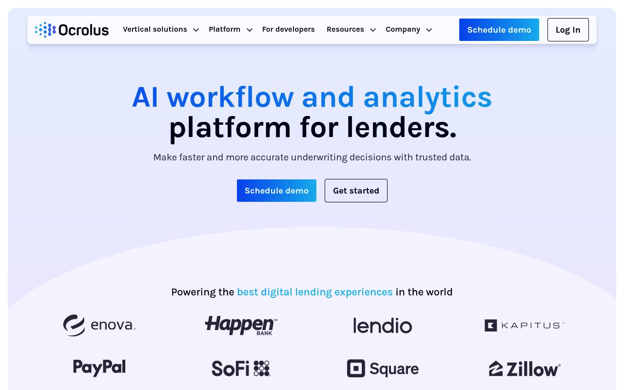 Ocrolus Platform