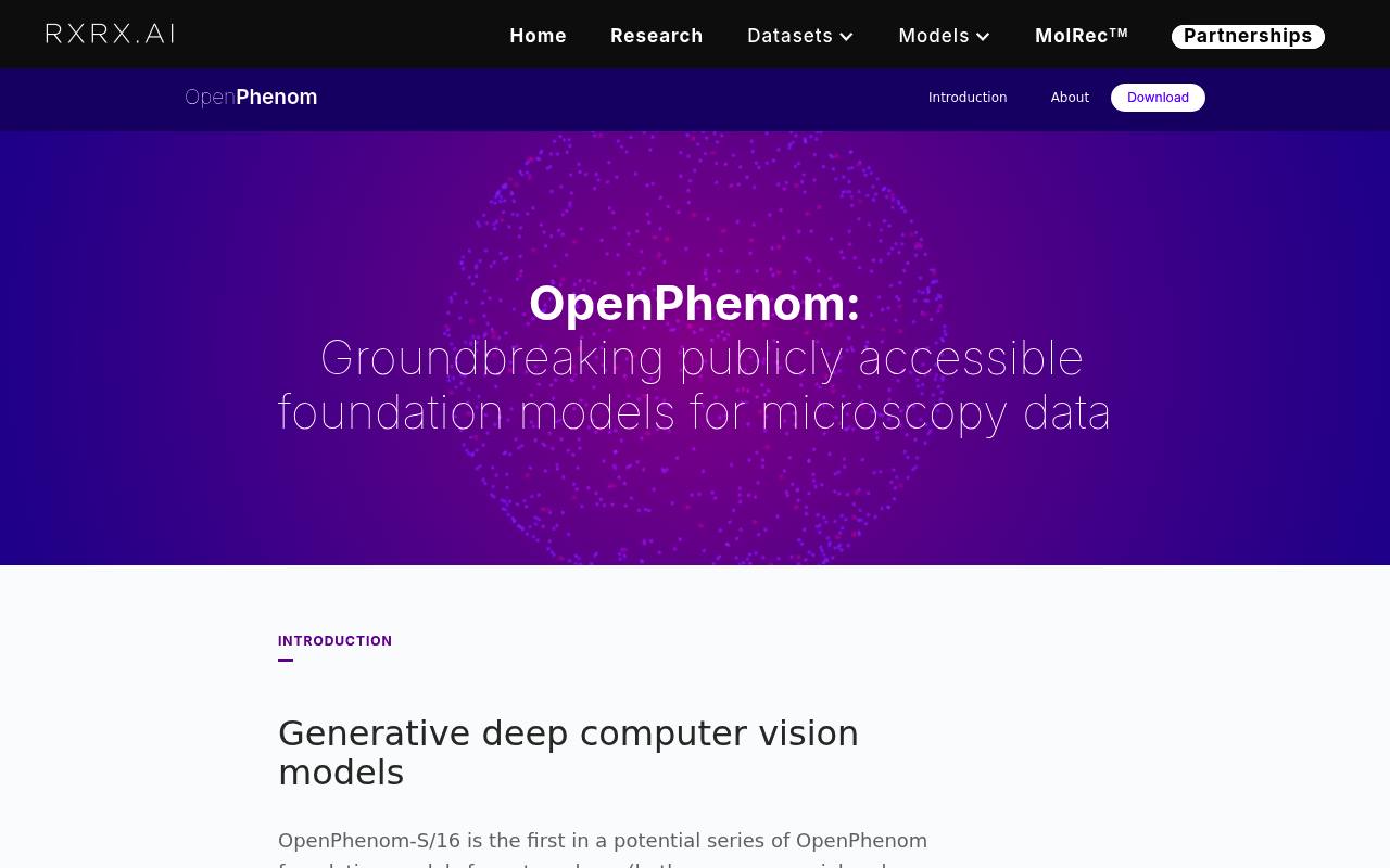 OpenPhenom-S/16