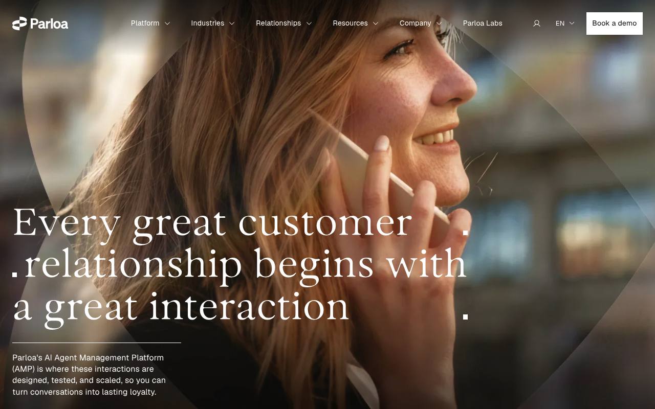 Parloa Agent Management Platform