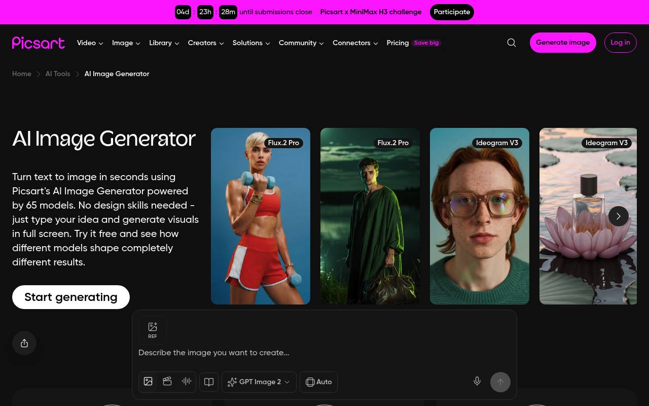 Picsart AI Image Generator