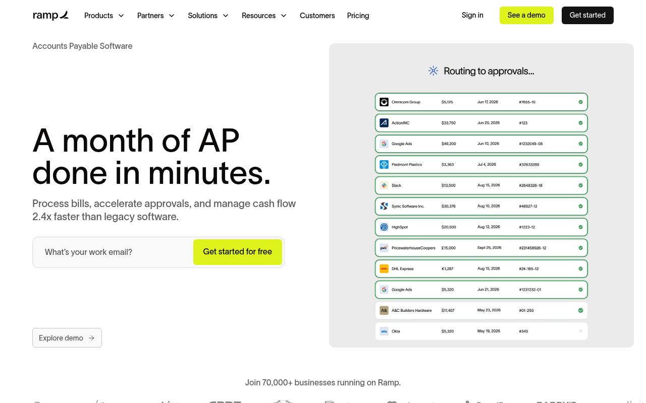 Ramp Bill Pay