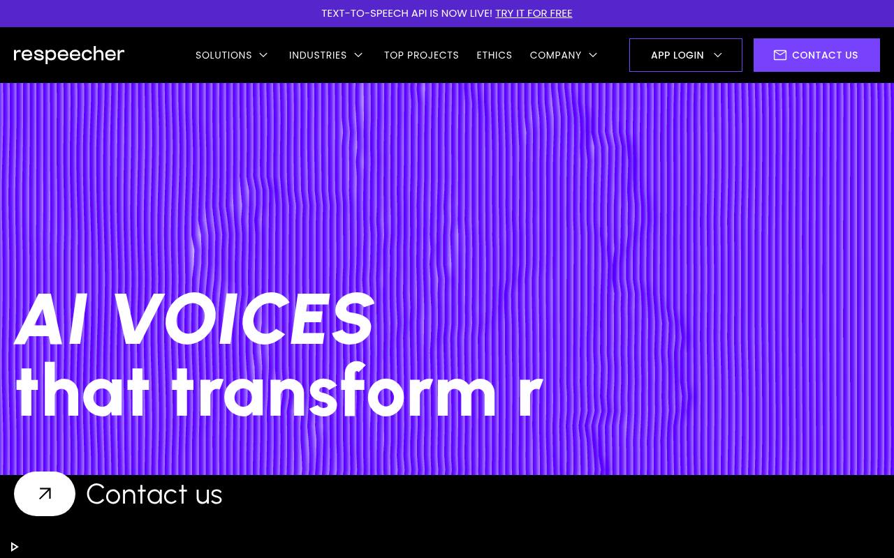Respeecher Voice Conversion