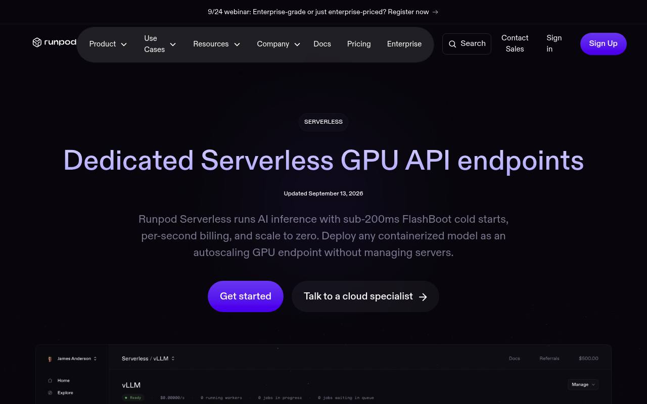 RunPod Serverless