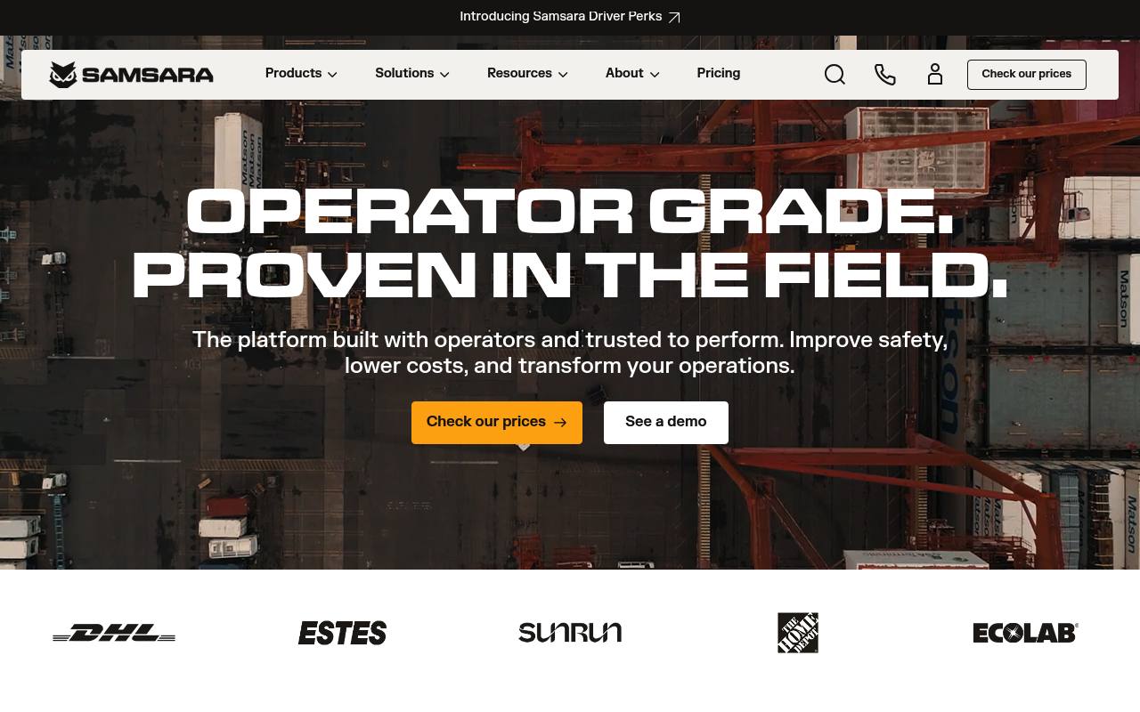 Samsara Connected Operations Cloud
