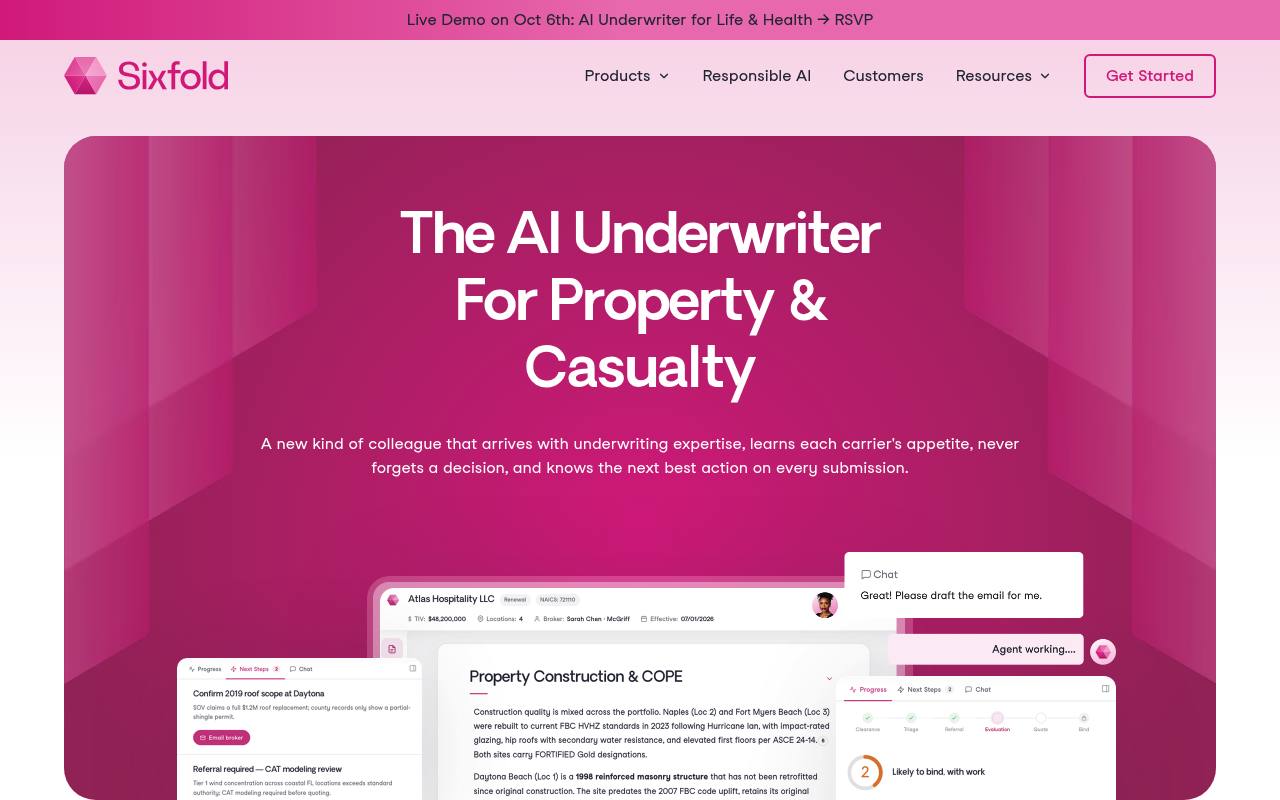 Sixfold AI Underwriter