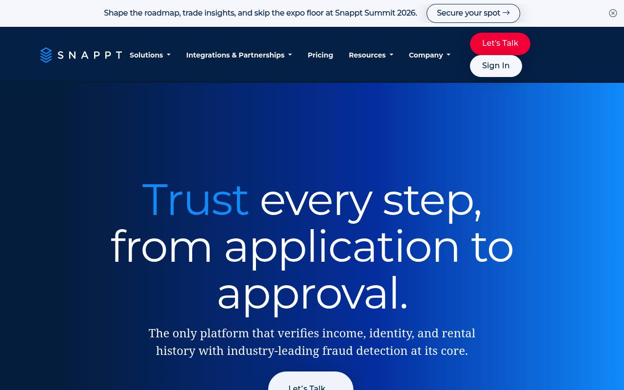 Snappt Fraud Detection