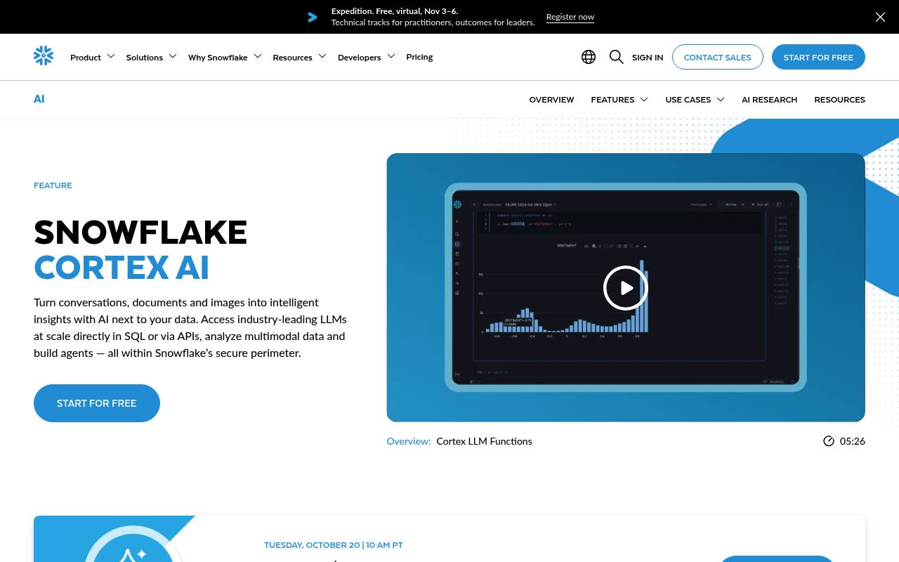 Snowflake Cortex Analyst