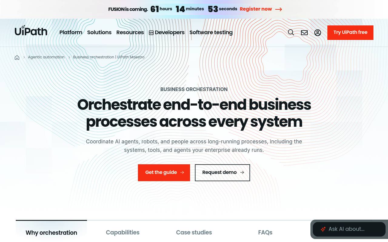 UiPath Maestro