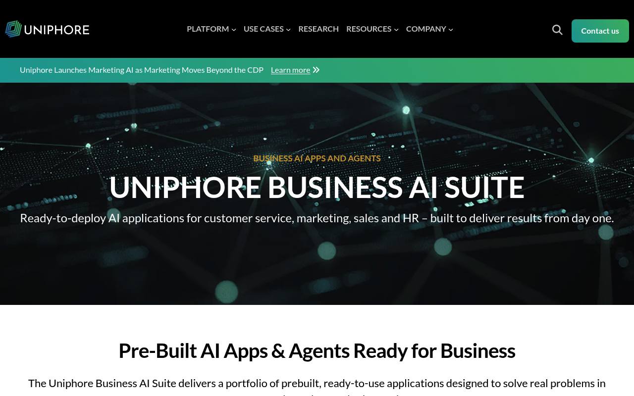 Uniphore Business AI Cloud