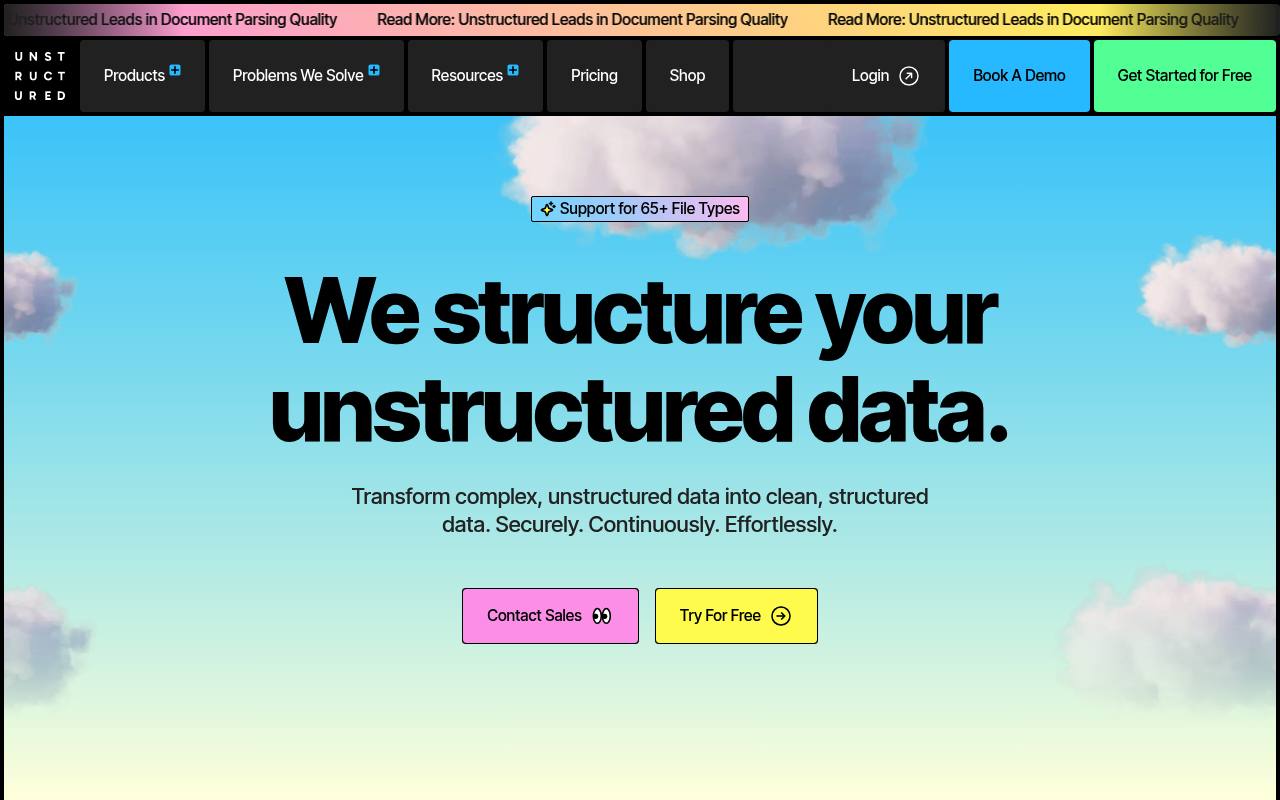 Unstructured