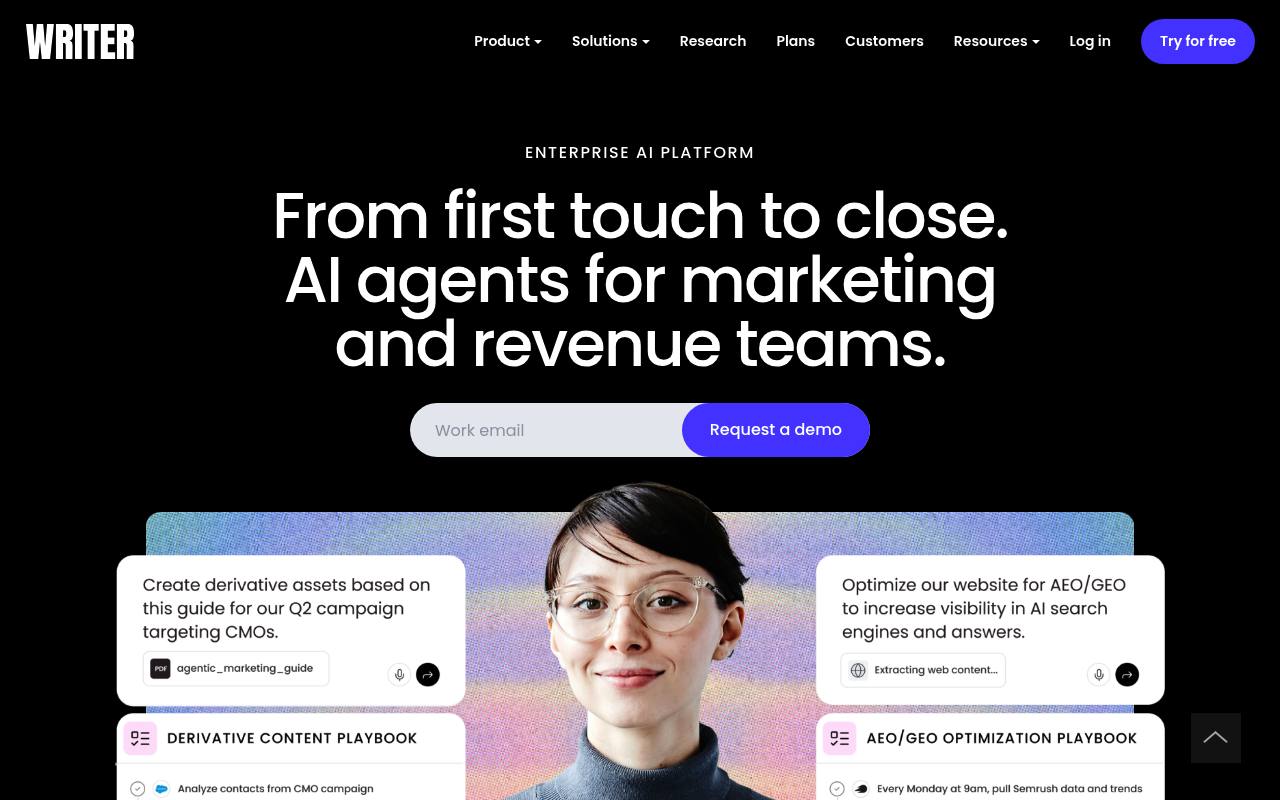 Writer - Enterprise AI Writing Platform | AI.info